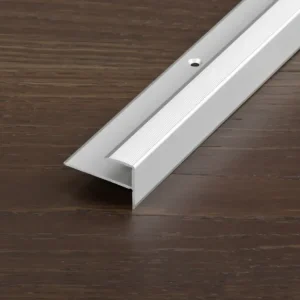 Hoge Kwaliteit Traprandprofiel PROSTEP aluminium geanodiseerd zilver