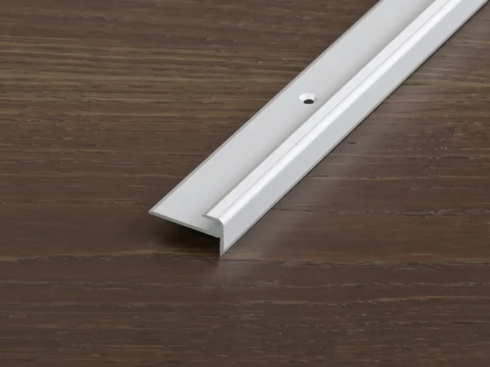 Traprandprofiel PROSTEP aluminium geanodiseerd zilver Lage Kosten