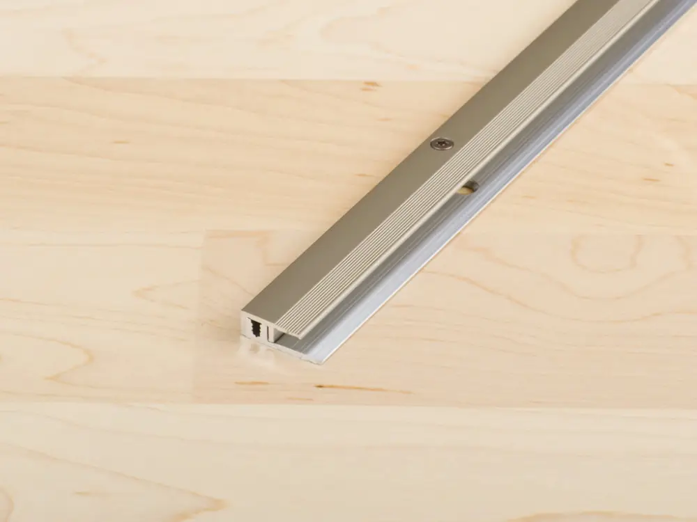 Korting Eindprofiel PROCOVER Designfloor S aluminium geanodiseerd roestvrij staal