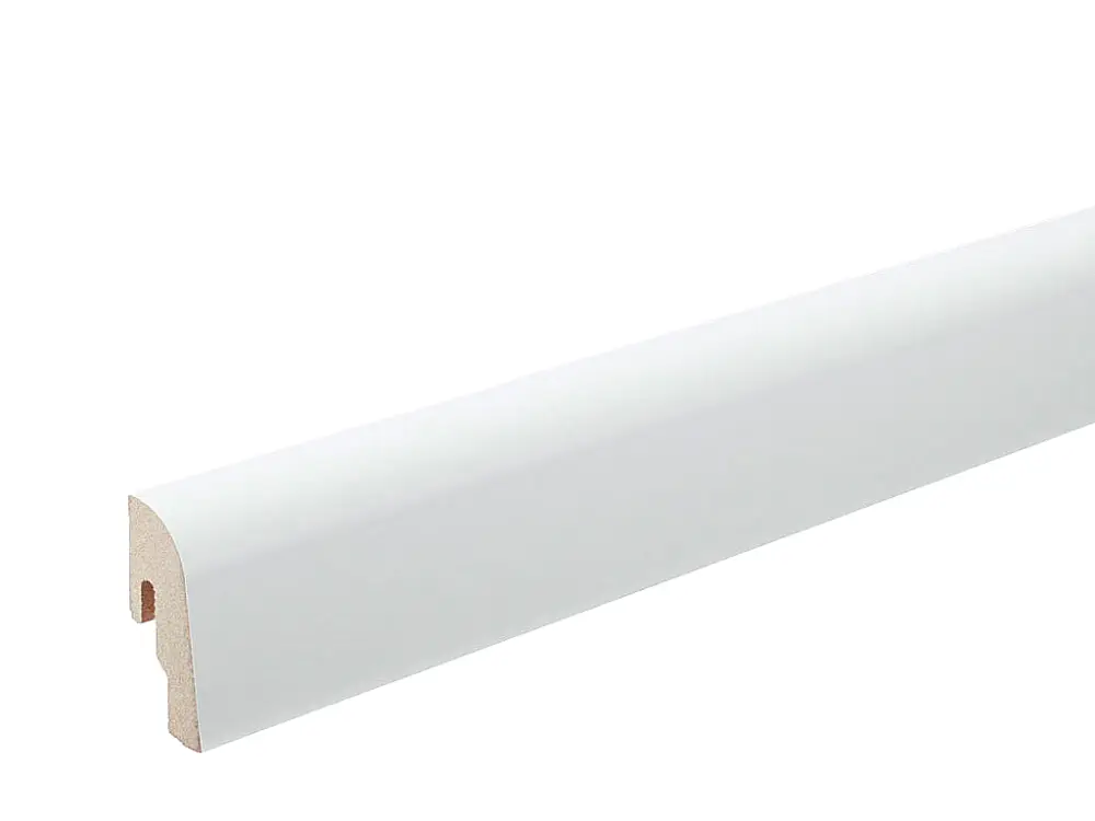 Hoge Kwaliteit Plint effen wit glanzend 324 decorprofiel 2 PK