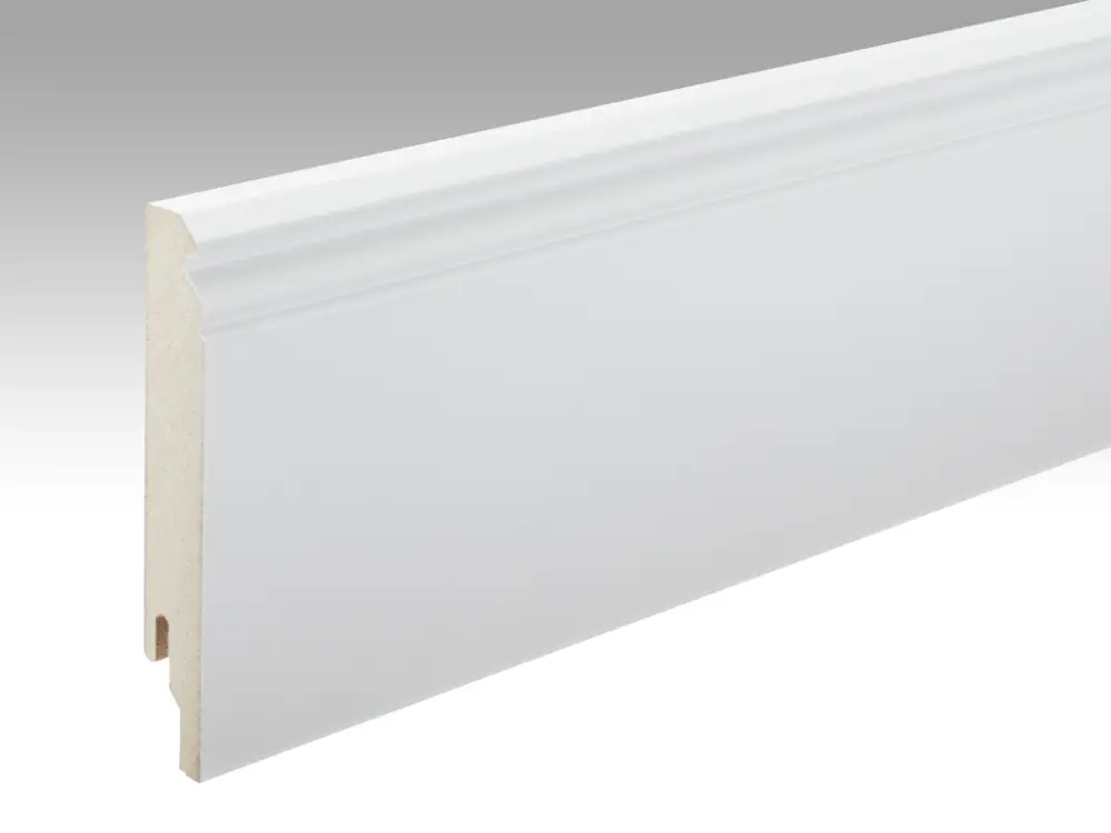 Hete Deal Plint effen wit glanzend 324 decorprofiel 13 stuks