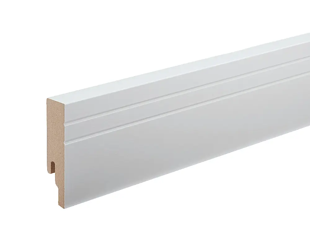 Plint glad wit glanzend DF 324 decorprofiel 19 PK Bestseller