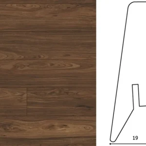 Tijdelijk Beschikbaar Plintprofiel walnoot Toscana D3070 decor Ktex 1