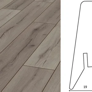 Plint Century eiken grijs D4175 decor Ktex 1 Laatste Versie