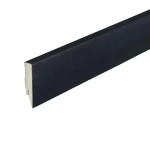 Premium Plint Topline MDF kern zwart mat decor