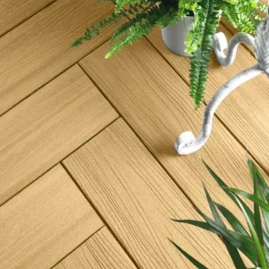Betrouwbaar Terrasplank WPC Harmony Red Cedar massief profiel