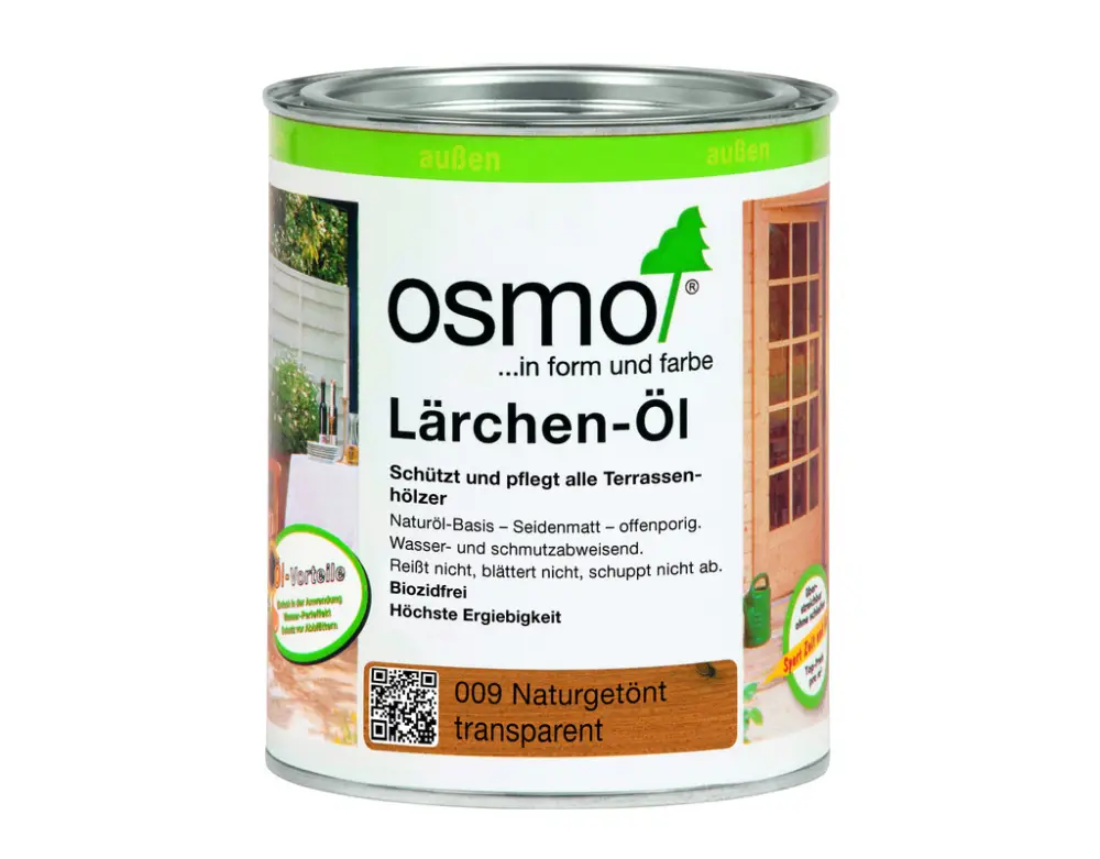 Merkproduct Lariksolie 009 liter natuurlijk getint transparant
