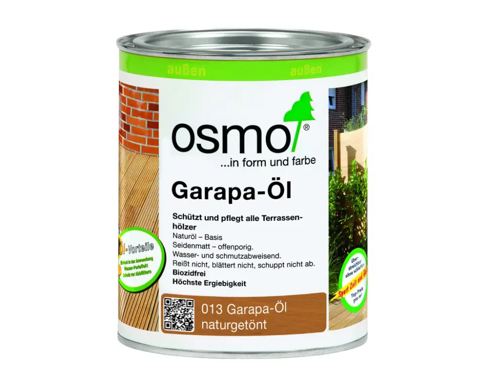 Veilige Betaling Garapa-olie 013 natuurlijk getint