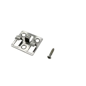 Snelle Levering WPC-BPC middenclips terrasplank Premium-zilver