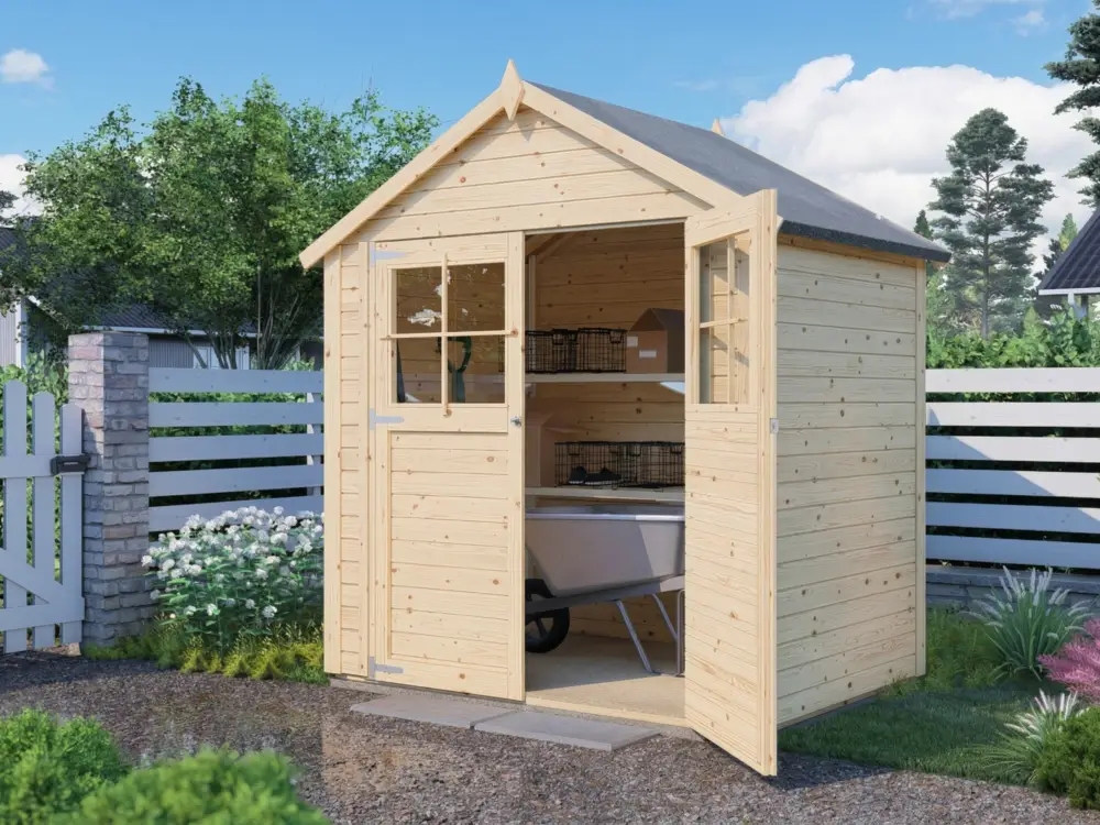 Tuinhuis Osterfeld 1 19 mm naturelkleur Alleen Vandaag