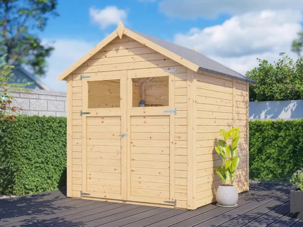 Tuinhuis "Sylta 2" 14 mm naturel Beperkte Voorraad