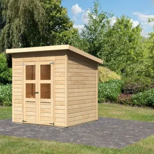 Bestel Nu Tuinhuisje Merseburg 4 ECO 14 mm natuurlijke afwerking