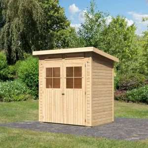 Tuinhuis Glücksburg 2 ECO 19 mm natuurlijke afwerking Op = Op