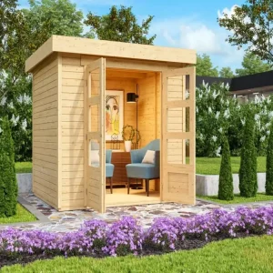 Alleen Vandaag Tuinhuis Askola 3 19 mm natuurlijke afwerking