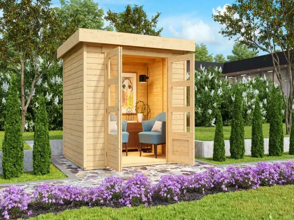 Alleen Vandaag Tuinhuis Askola 3 19 mm natuurlijke afwerking