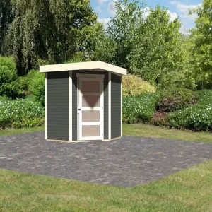 Dagaanbieding Tuinhuis Schwandorf 3 19 mm terra grijs