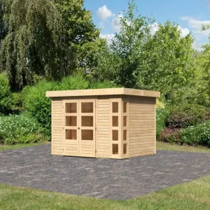 Tuinhuis Kerko 5 19 mm naturel afwerking Speciale Aanbieding