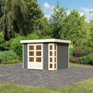 Aanbieding Tuinhuis Kerko 5 19 mm terragrijs