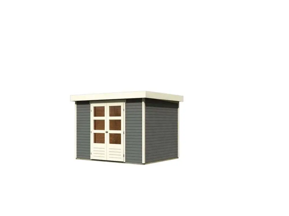 Tuinhuis Askola 5 19 mm terragrijs Koopje
