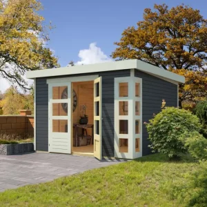 Tuinhuis Kerko 6 19 mm terragrijs Voordeelprijs