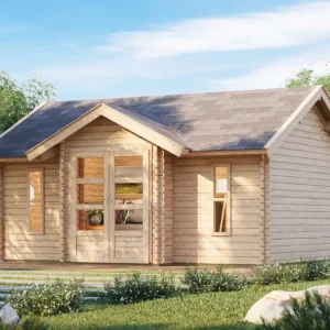 Tuinhuis Nordland 38 mm naturel zonder bodem Gereduceerde Prijs
