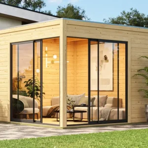 Tuinhuisje Dice 3 38 mm naturel Betrouwbaar