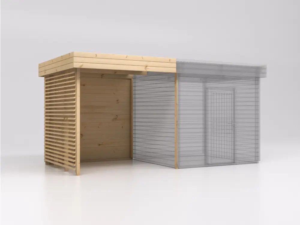 Merkproduct Aanbouwdak 2 264 cm voor Ivar, Livo 1, Livo 2