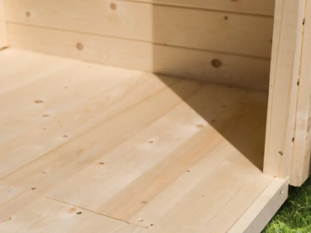 Vloer voor tuinhuis Münster 1 + Askola 2 + Glücksberg 3 + Merseburg 4 + Bielefeld 1 Merkproduct