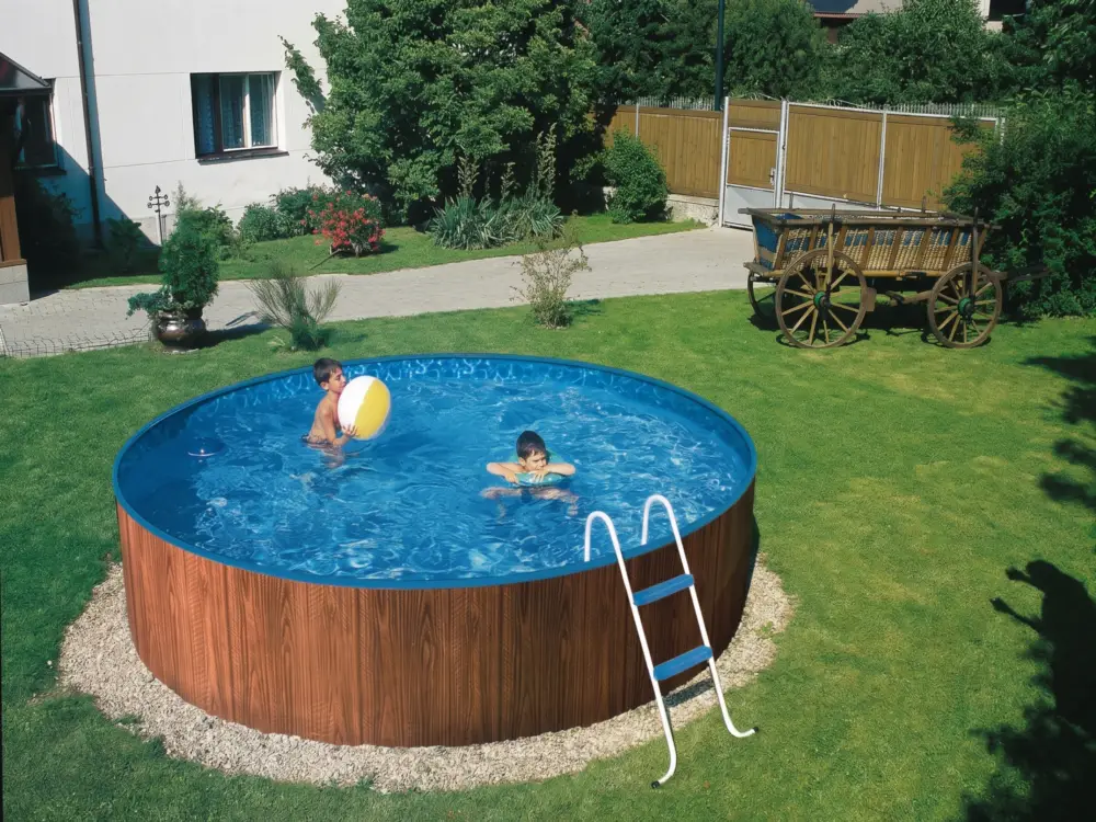 My-Poolset Splash HOUT m. patroonfilter Koop Online