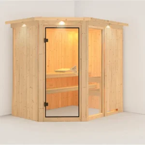 Systeemsauna Fiona 1 met dakkraag Snelle Levering