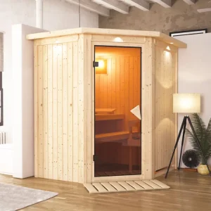 Merkproduct Systeemsauna Tonja met dakkraag
