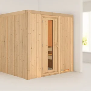 Systeemsauna Daria energiebesparende deur Betaalbaar
