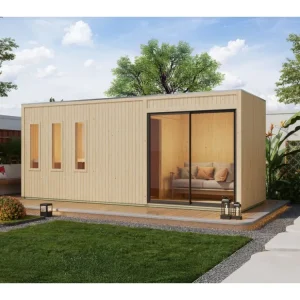 Saunahuis Monterey 73 mm naturel Flitsaanbieding