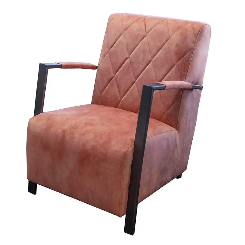 Veilige Betaling Fauteuil - Isabella - velours Adore roze 166