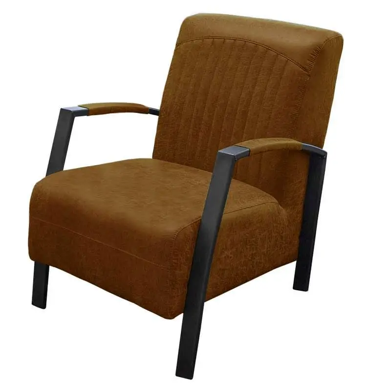 Betrouwbaar Fauteuil - Giulietta - leer Colorado cognac 03