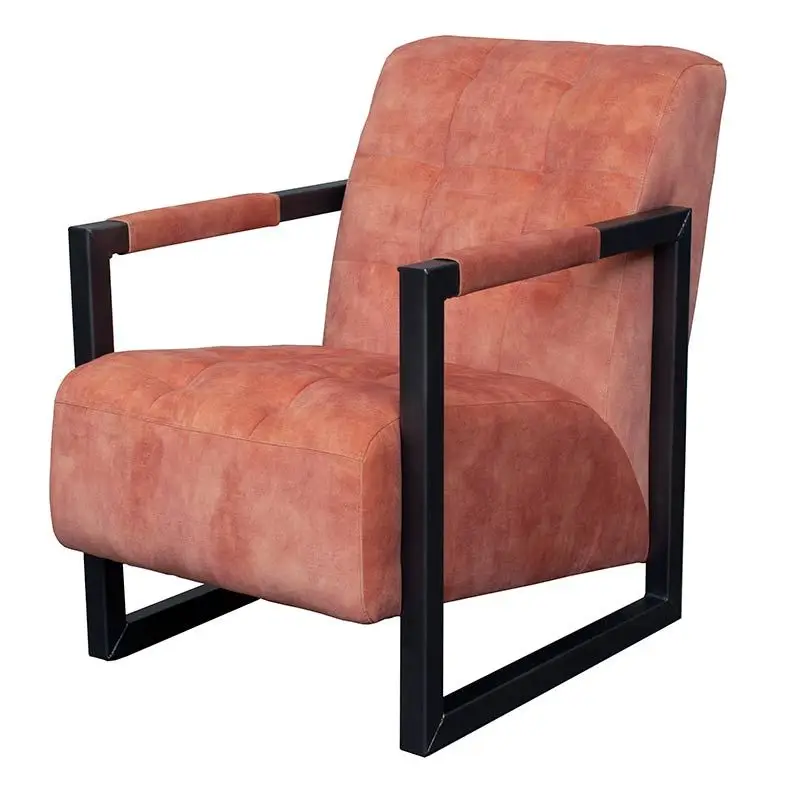 Finale Uitverkoop Fauteuil - Salina - velours Adore roze 166