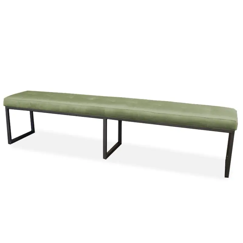 Speciale Aanbieding Eetkamerbank - Atlanta - stof Element lichtgroen 11 - 200 cm