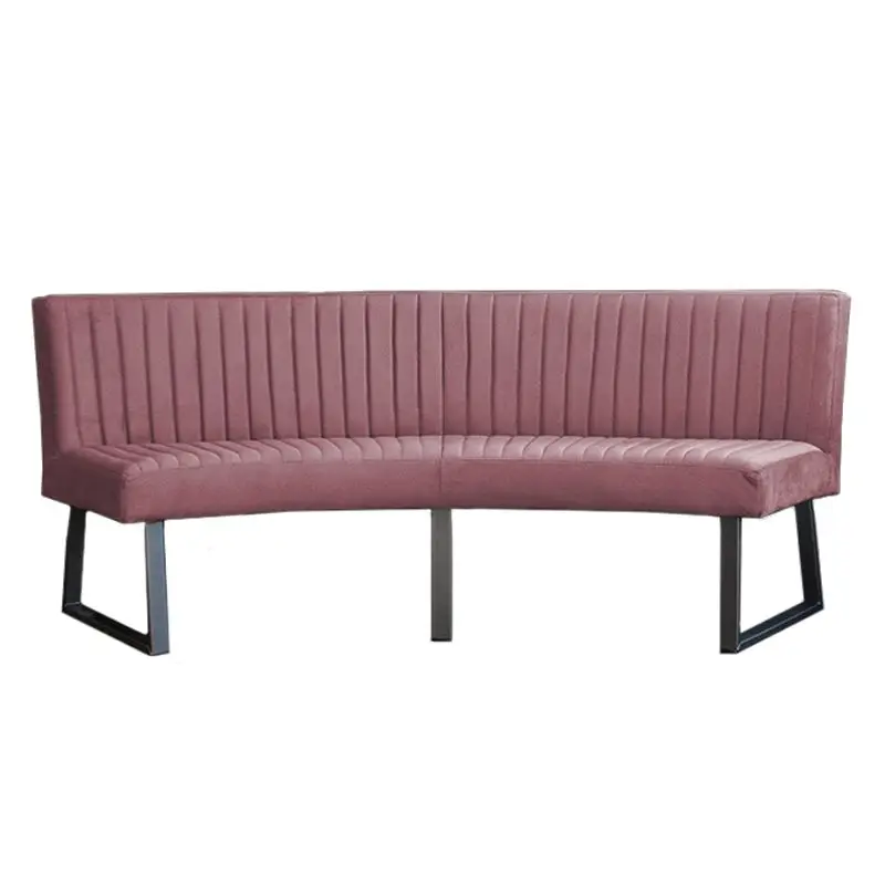 Beste Prijs Eetkamerbank - Hengelo - stof Element roze 10 - geschikt voor ovale tafel 240 cm