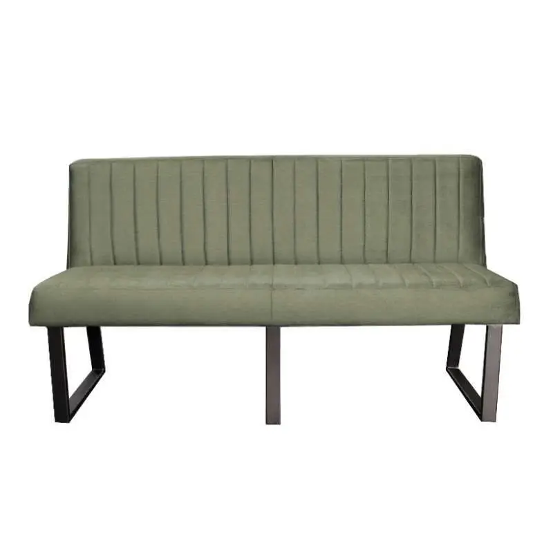 Weekendaanbieding Eetkamerbank - Hengelo - stof Element lichtgroen 11 - 180 cm