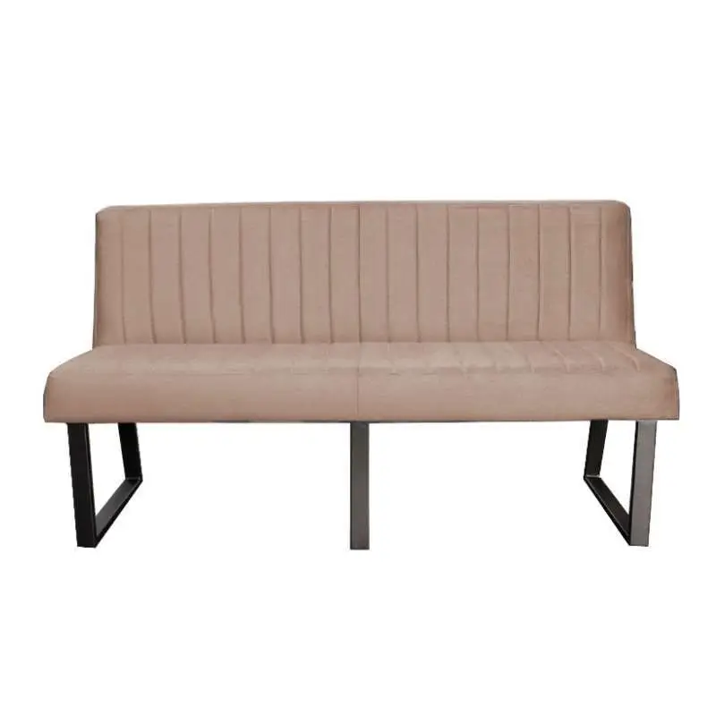 Tijdelijk Beschikbaar Eetkamerbank - Hengelo - stof Element beige 06 - 220 cm