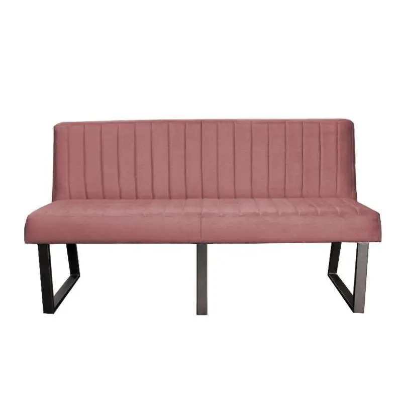 Laatste Versie Eetkamerbank - Hengelo - stof Element roze 10 - 220 cm