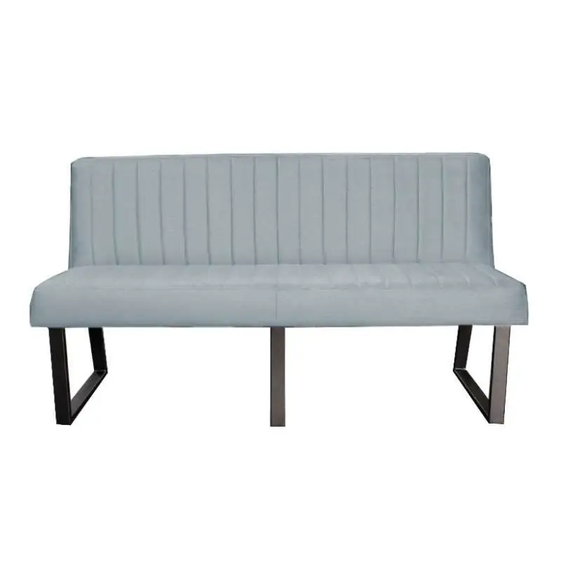 Uitverkoop Eetkamerbank - Hengelo - stof Element lichtblauw 16 - 220 cm