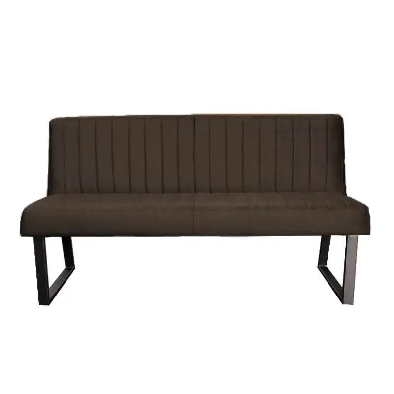Eetkamerbank - Hengelo - stof Element antraciet 01 - 140 cm Gratis Retour
