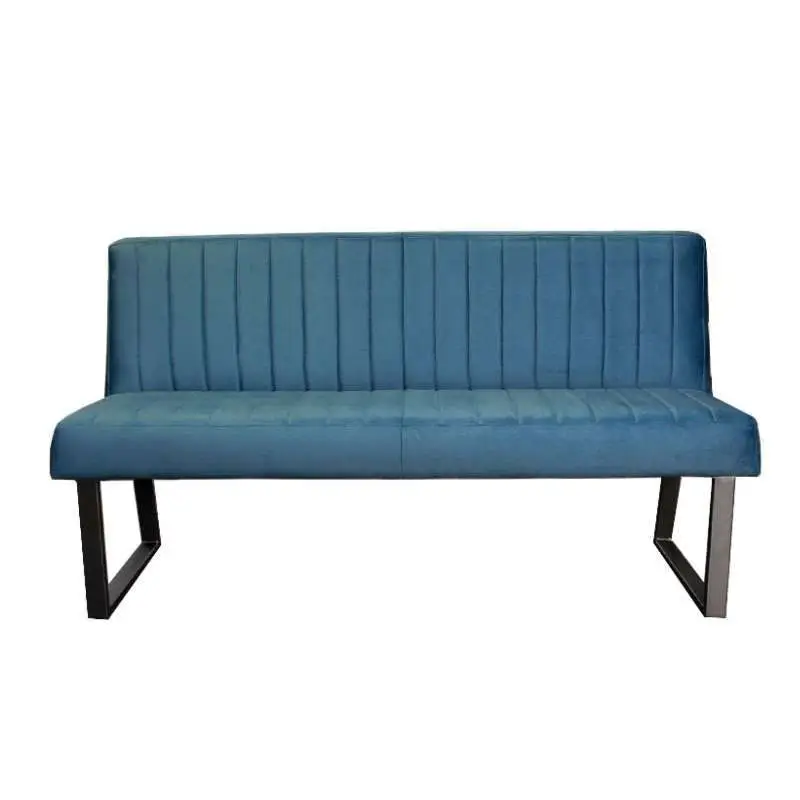 Eetkamerbank - Hengelo - stof Element petrol 14 - 140 cm Veilige Betaling