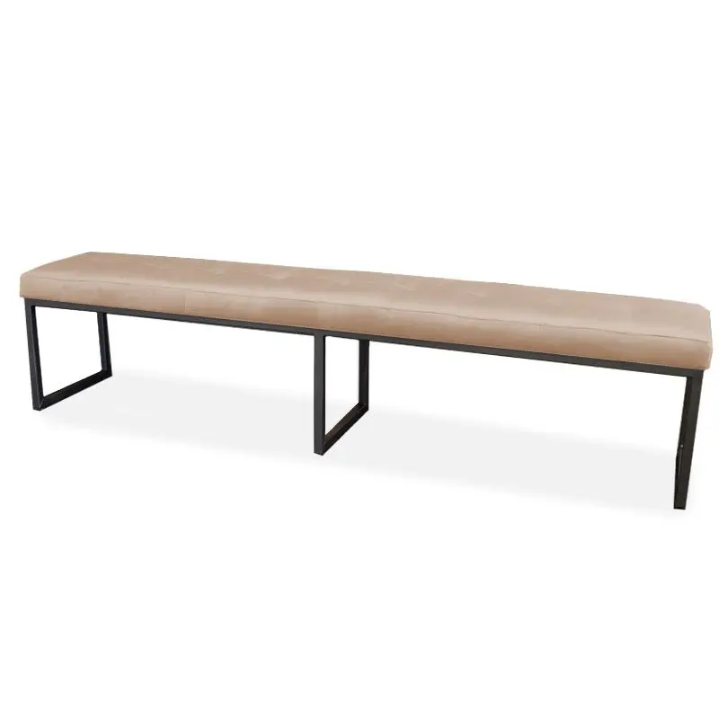 Eetkamerbank - Atlanta - stof Element beige 06 - 200 cm Nieuw