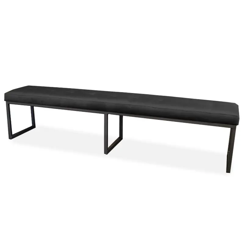 Eetkamerbank - Atlanta - stof Element donkergrijs 22 - 200 cm Veilige Betaling