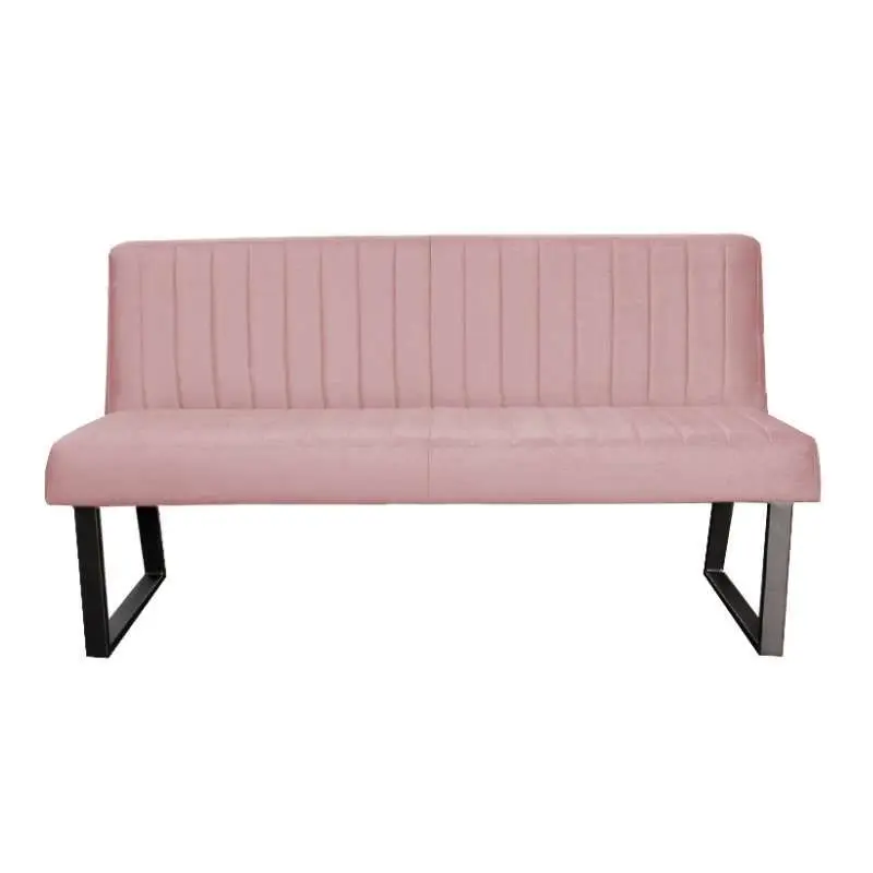 Eetkamerbank - Hengelo - stof Element lichtroze - 140 cm Exclusieve Aanbieding