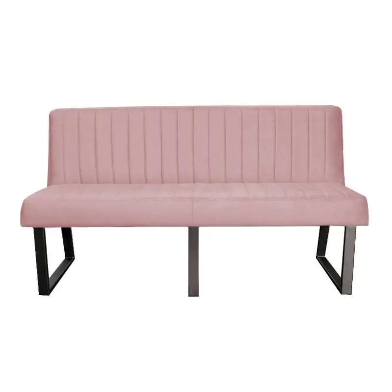 Eetkamerbank - Hengelo - stof Element lichtroze 18 - 180 cm Tijdelijk Beschikbaar