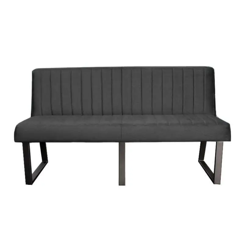 Eetkamerbank - Hengelo - stof Element donkergrijs 22 - 220 cm Beste Prijs
