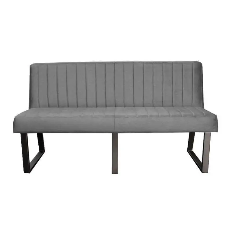 Eetkamerbank - Hengelo - stof Element cementgrijs 23 - 240 cm Bestseller